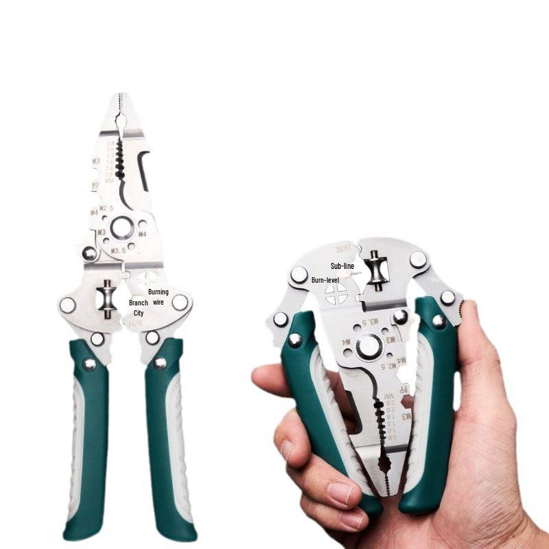 16-in-1 Multifunction Foldable Wire Stripper & Cutter for Electricians