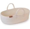 Miniland Doll Bassinet Cotton Moses Basket