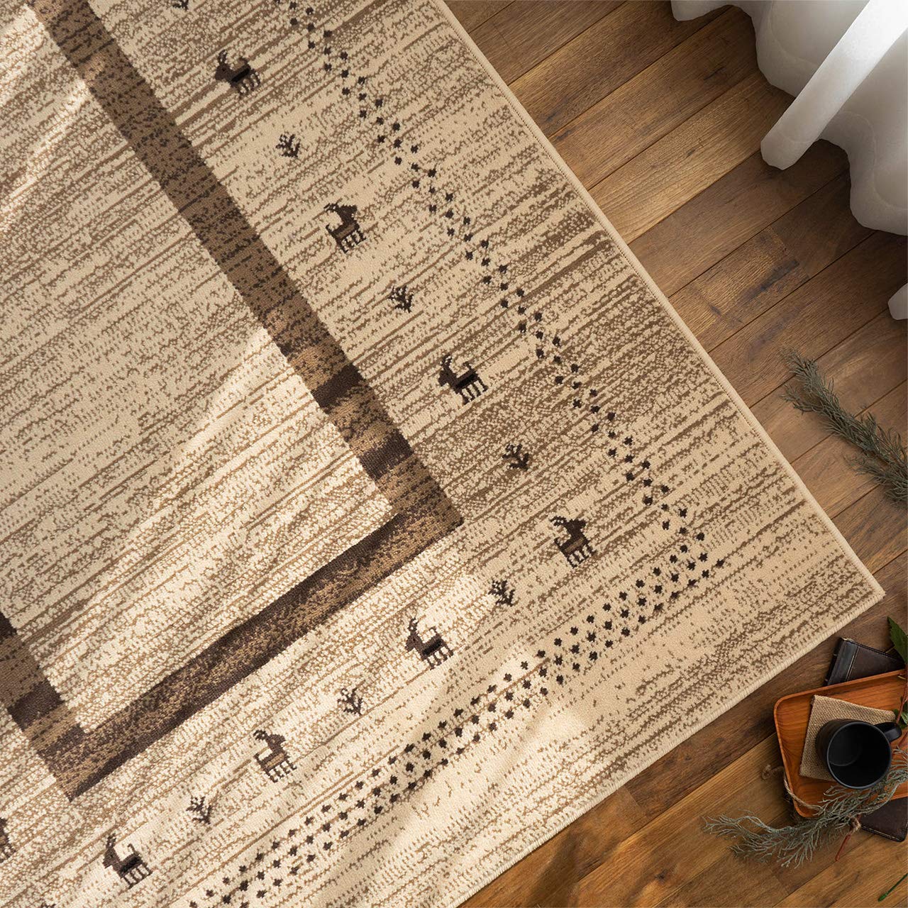 

Ковер Sayan Sayan Gabe Style Rug Carpet Kid 200x200 2 Tatami Ivory Wilton