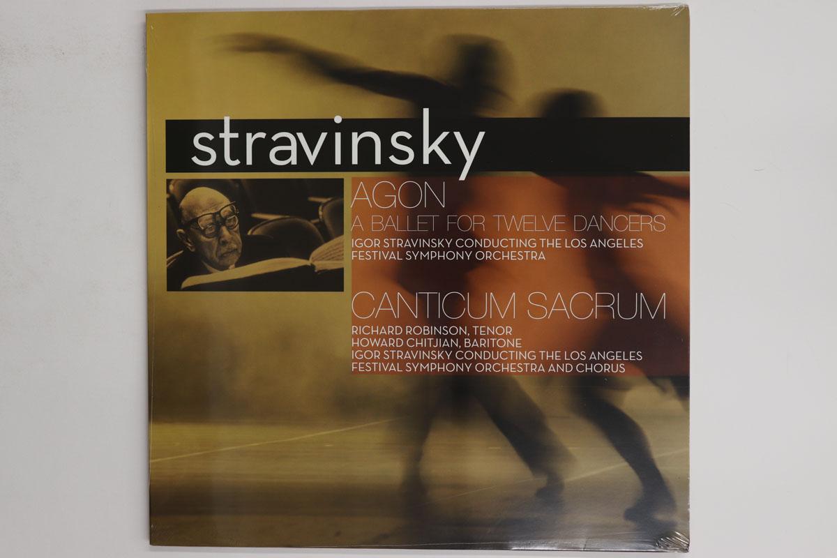 

LP Record IGOR STRAVINSKY LOS ANGELES FESTIV Stravinsky Agon A Ballet For Twelve VPC85050 VINYL PASSION 2017 Europe Classical Used