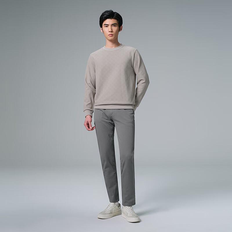 Lilanz Men's Jacquard Fleece Sweatshirt