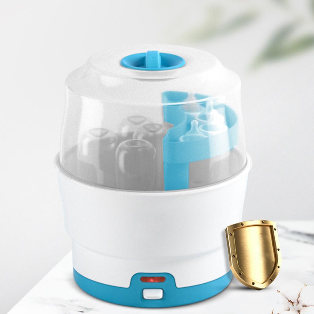 Bottle Sterilizer Baby Pacifier Teether Supplies High Temperature Steam Sterilizer Intelligent Anti-burn Dry