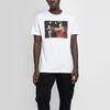 OFF WHITE T-shirt OMAA038S21JER0050101 z nadrukiem obrazu Caravaggia, krój prosty