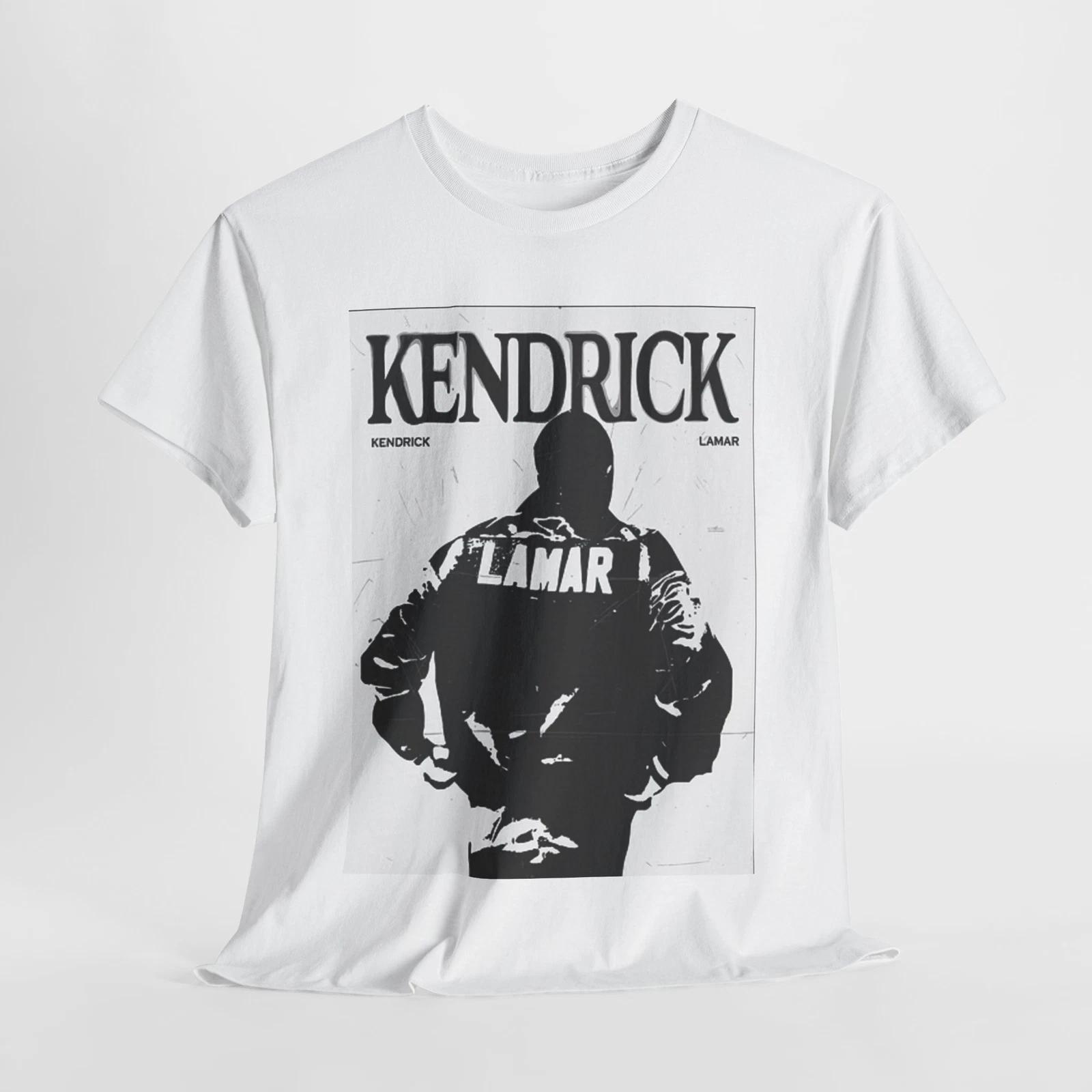 Kendrick Lamar Graphic T Shirt Retro Album Unisex Heavy Cotton Tee 2XL