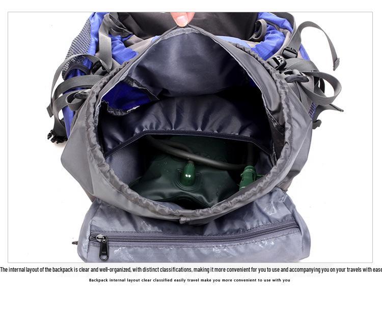 New Large Capacity Water-Repellent Outdoor Hiking & Mountaineering Backpack