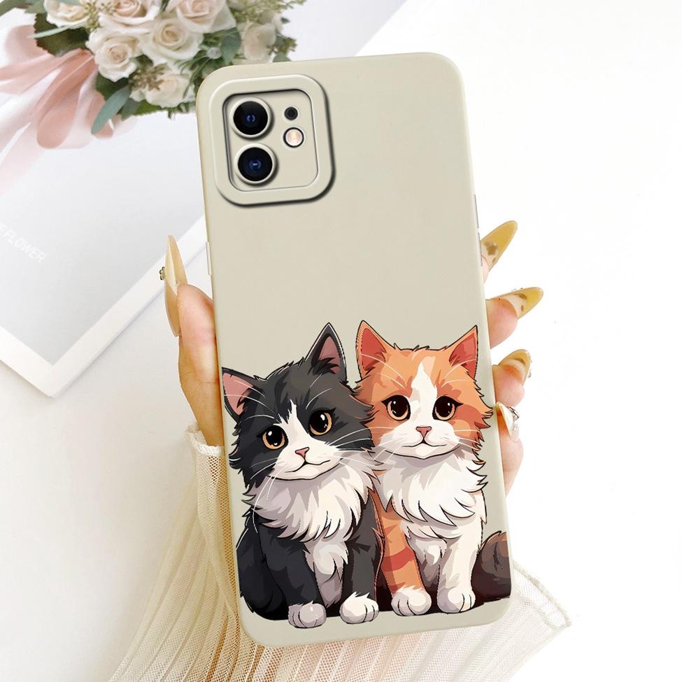 5.4'' Casing For iPhone 12 mini Case Cover Silicone Luxury Fashion Cool Kawaii Cute Painted Funda A2399 A2176 A2398 A2400