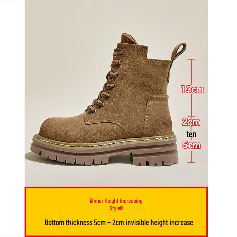 

Ретро женские ботильоны на толстой подошве - Весна/Осень 2025 Многоцелевые в стиле вестерн/ковбойском 38