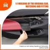 For BMW 5 Series G60 2024+ Soft Carbon Fiber Car front Door Storage Box Slot Pad Sticker Interior Protection Accessories 2Pcs
