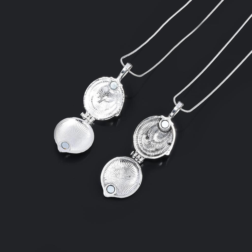 The Vampire Diaries Necklace Elena Gilbert Fashion Vervain Verbena Pendant Photo Locket Jewelry Men Women Christmas Party Gifts