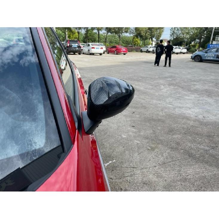 ABS Rearview Carbon Fiber Cover Cup Mirror Trim For - Honda Civic Sedan
