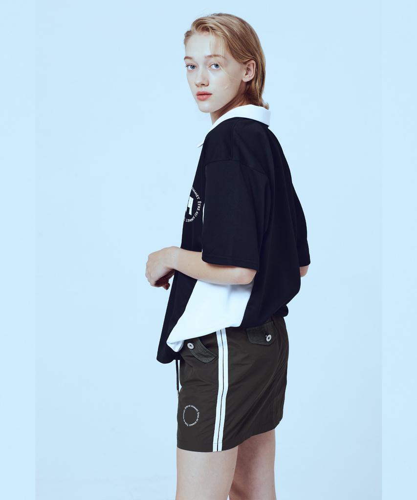 Etosome Line Cargo Short Skirt (Khaki)