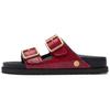 Birkenstock Anul Șarpelui Colecția de Primăvară 1774 Arizona Sandale Comode la Modă Sandale Unisex Roșu 1030004