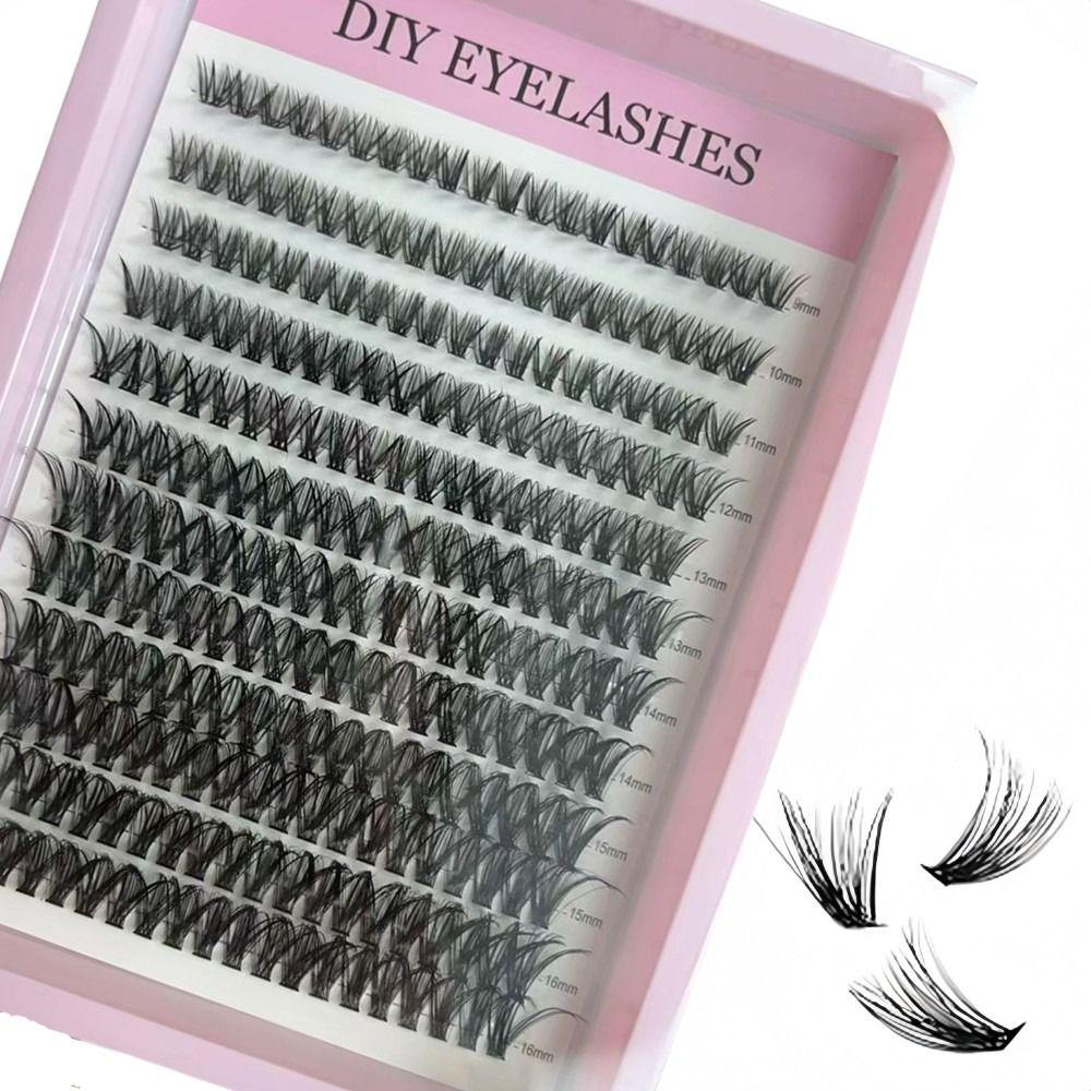 Enlarge Eyes False Eyelashes 30D 40D 50D 60D 80D Individual Lashes Daily Beauty Routine