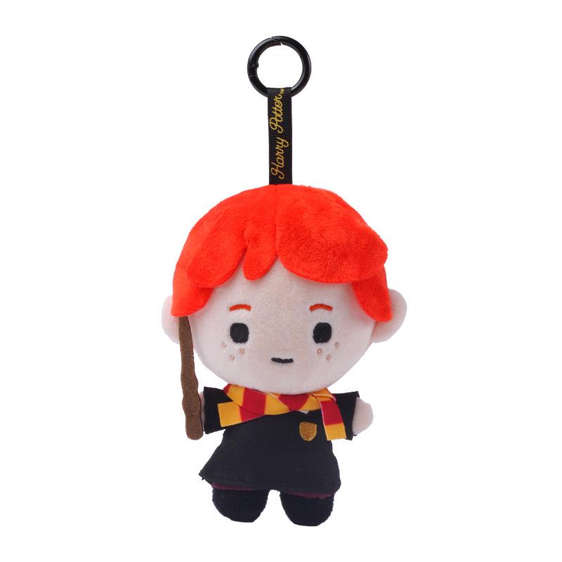 

Official Harry Potter Plush Backpack Charm: Ron, Hermione, Malfoy Stuffed Toy Ornament. Officially Licensed ~12 cm