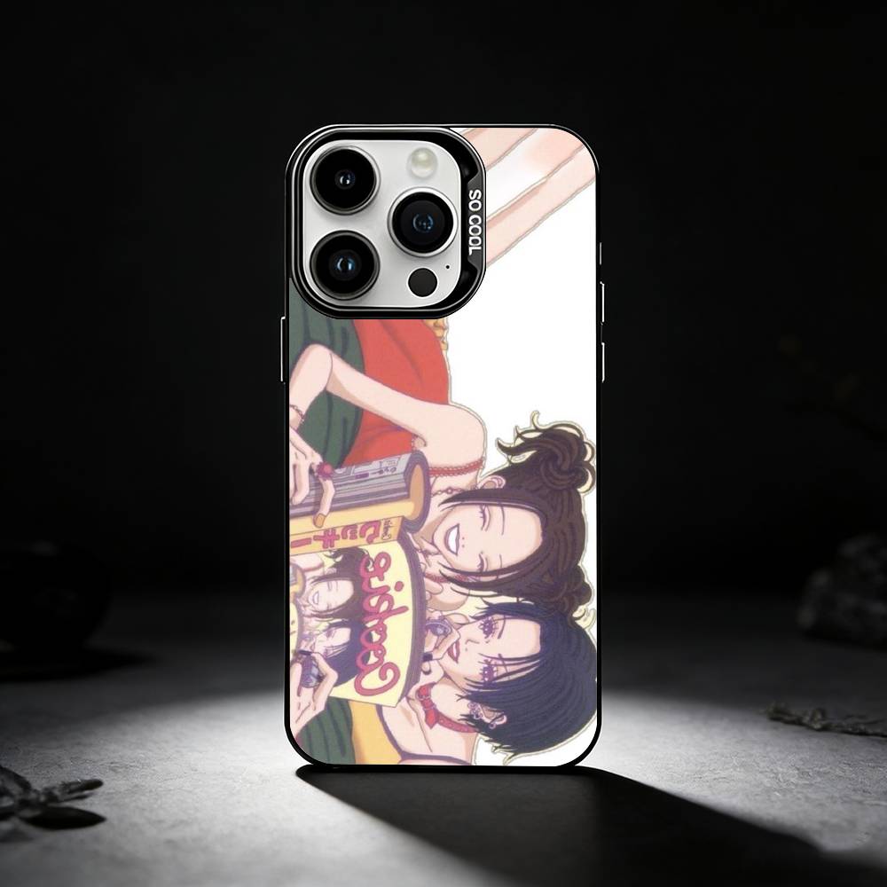 A-Anime N-NaNa O-Osaki Phone Case For iPhone 17,16,15,14,13,12,11 Plus,Pro Max,XS,Colored silver phone case