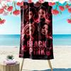 BLACKPINK Print Beach Towel, Large Soft Quick Dry Towel for Beach Camping Swimming