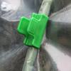 10 Stück Gewächshausklemmen Folien-Reihenabdeckklemmen Gewächshausbögen Gewächshausfolienklemmen installieren Gartenplane Netzklemmen