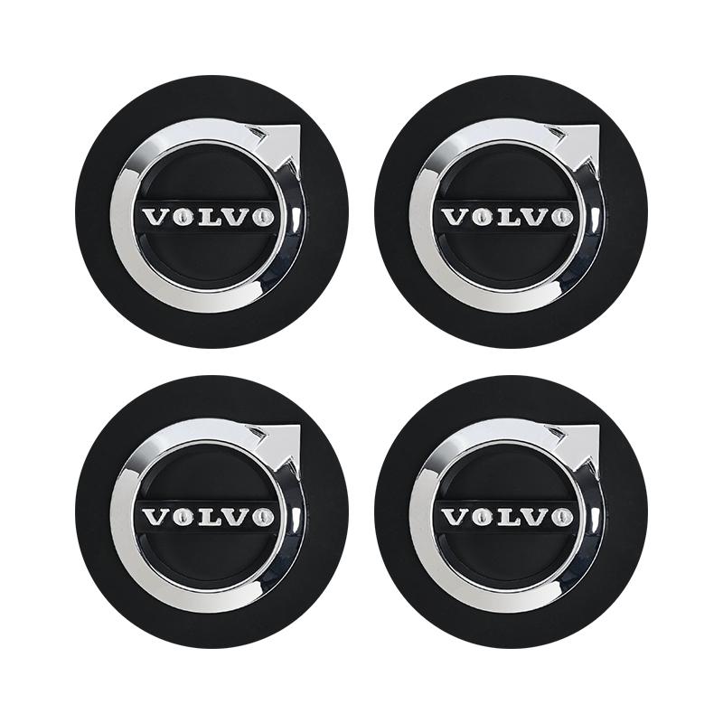 4 stk 64 mm Volvo Navkapsel Felgdeksel Merke Emblemer Dekal Biltilbehør For Volvo S40 S60 S80L XC60 XC90 V40 V60 V50 V90