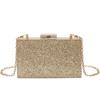 Sequined Acrylic Box Party Clutches Wedding Evening Bags for Women Designer Female Purses and Handbags Chic Chain Shoulder Bag