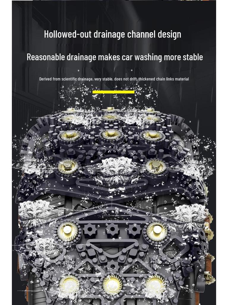 Univerzální protiskluzové řetězy na pneumatiky pro automobily, šetrné k pneumatikám, samonapínací pro SUV a sedany - Zimní ochrana proti sněhu