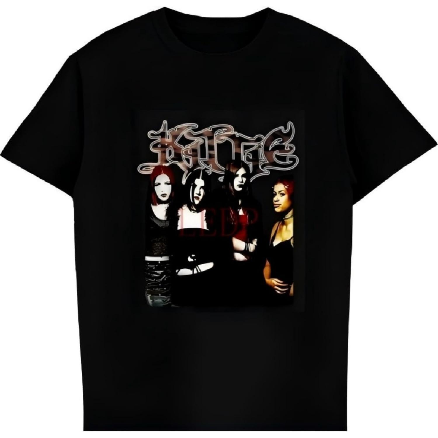 edtSEDTEefed Rare Spit Kittie Band Tee Tshirt Kittie Band Tshirt Man Women Tshirt S