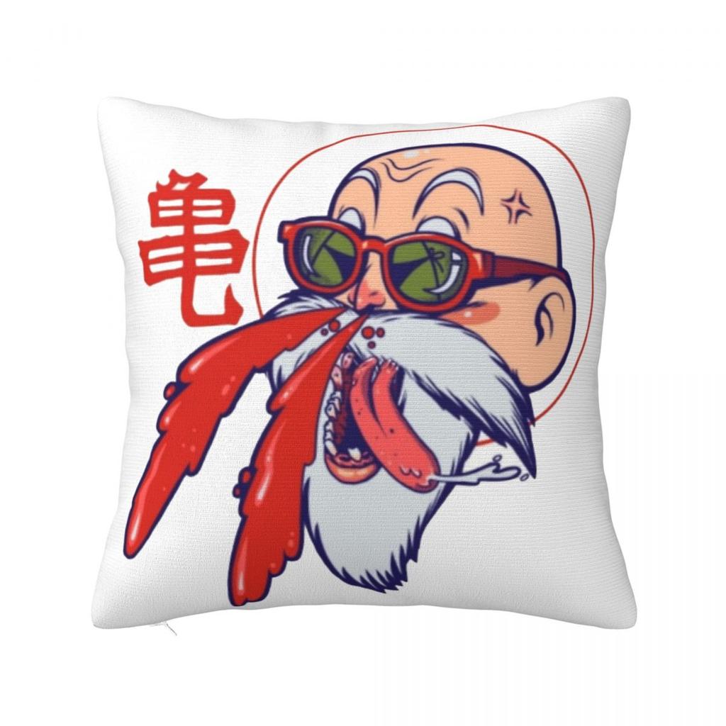 Master Roshi Dragon Ball DragonBall Federe Cuscino Merch Copricuscino Morbido Copricuscini Decorazione Auto Quadrato Diverse Dimensioni