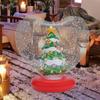 Giant Inflatable Christmas Ball Heart Shape Light Up Christmas Ornaments Figurine Inside Holiday Blow Ball For Outdoor Yard Pool