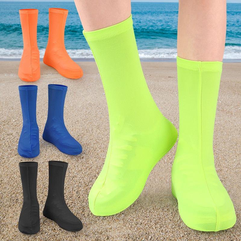 New High-top Desert Sand-Proof Shoe Covers Outdoor Elastic Shoe CoversHiking Dust-Proof Shoe Cover 1Pair