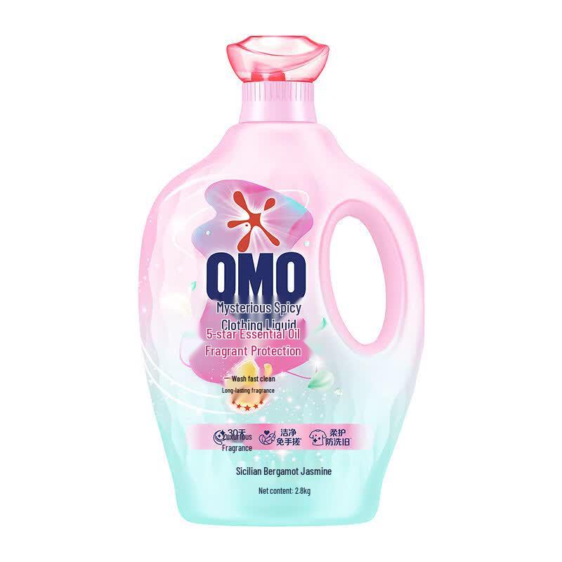 OMO 5-Star Essential Oil Fragrance Laundry Detergent, Sicilian Bergamot & Jasmine