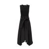 VEROMODA 2025 Summer Round Neck Belted Irregular Hem Dress