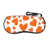 Pink Hearts Gift for Lover Glasses Case Women Men Fashion Box  Sunglasses Storage Box Gift Eye Contacts Case