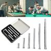 6Pcs Billiard Cue Weight Bolts Screws Replacement Counterweight Screw Pool Cue Weight Bolts Screw With Wrench & Box