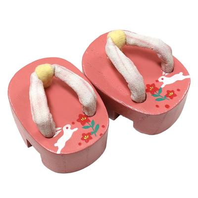 Mini Geta Japanese Interior Brings Mini Geta Auspicious Small Japanese Japanese Decor (Japanese Clogs) - Goods, Decor, Happiness, (Boxed), Item,