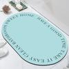 Modern Simple Household Diatom Mud Mat Bathroom Non-slip Mat Toilet Toilet Easy To Dry Absorbent Foot Mat
