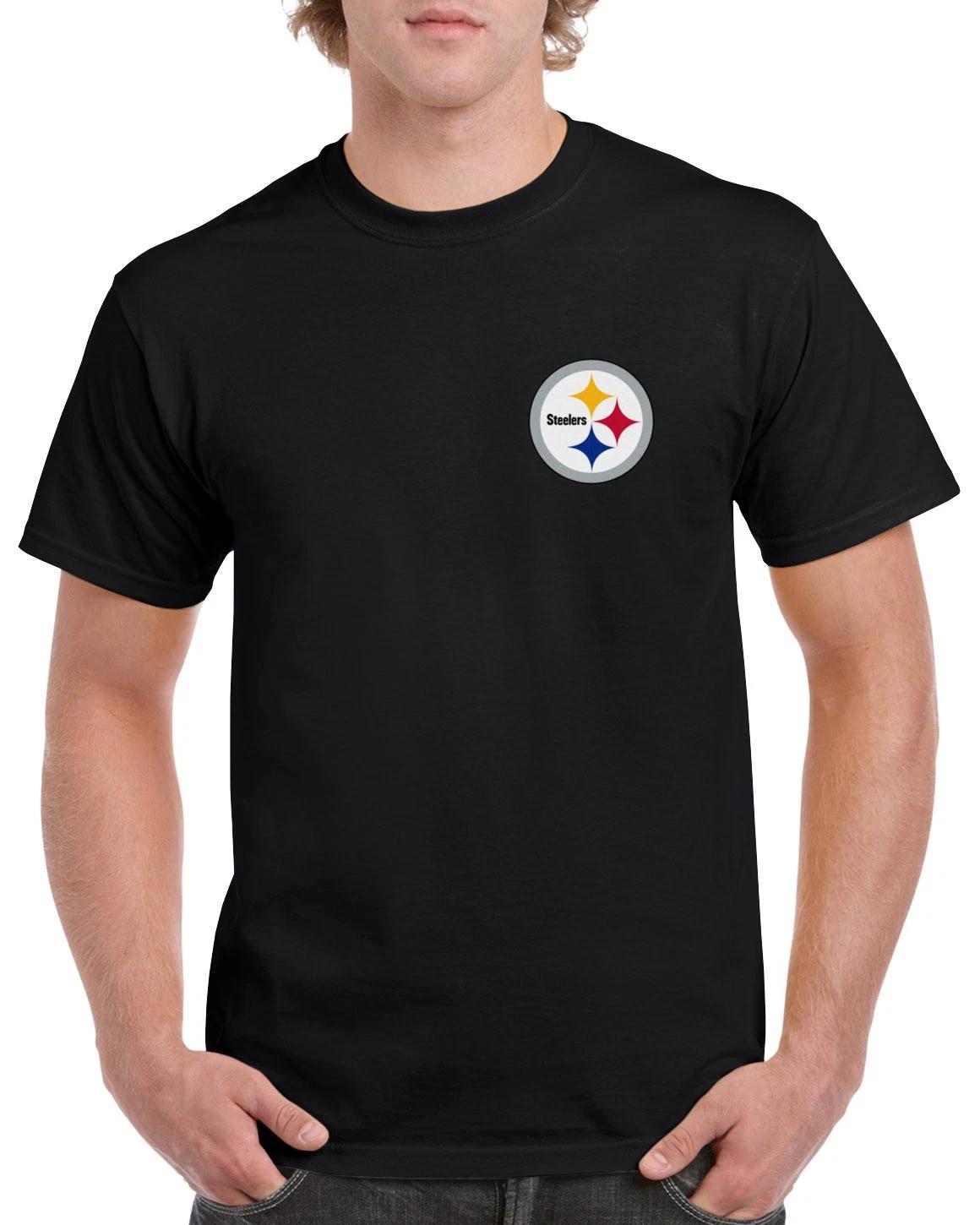Steelers Chest T-Shirt Pittsburgh Football Pit GPS02 XXXXL