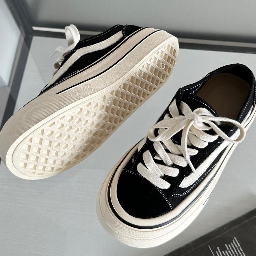 Niche Casual Outdoor Sports Board Shoes Little White Shoes High Sole Ugly Cute Big Head Shoes Versatile Classic Platform Canvas Shoes Women