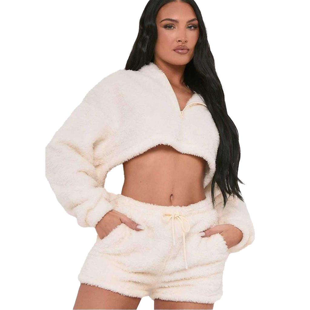 Missy Empire Womens/Ladies Teddy Fleece Shorts