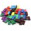120 ks Dřevěná sada kostek Domino Závodní hra Domino