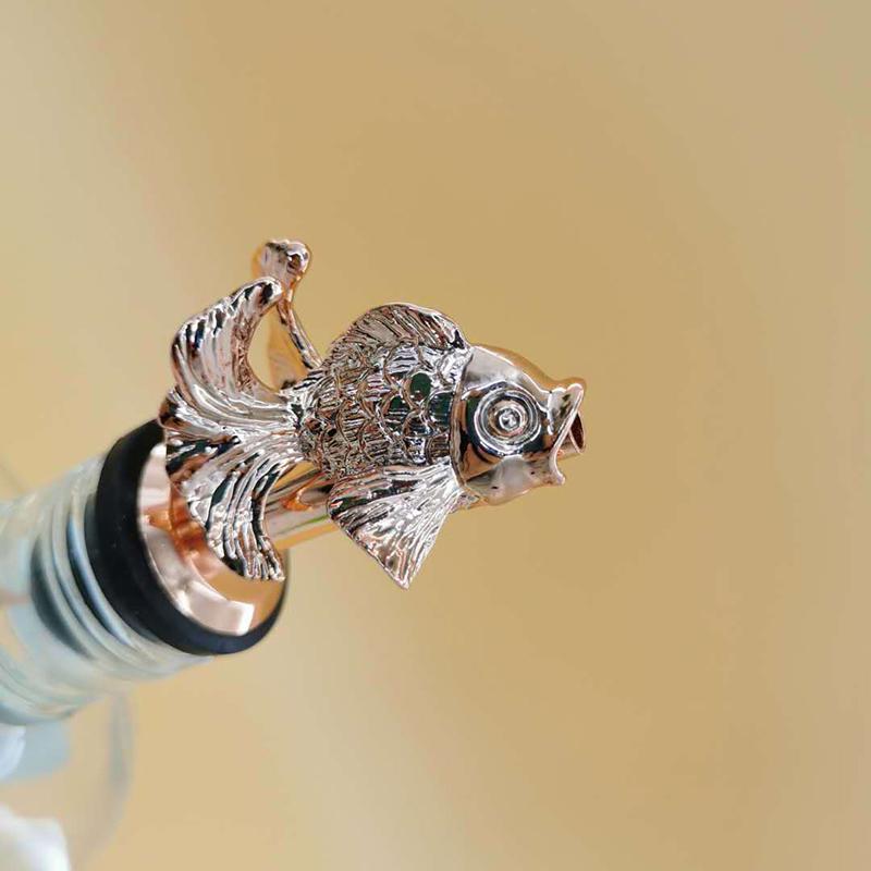 Nový zvierací nalievač na víno Zliatina zinku Jeleň Los Lev Býk Leopard Hlava Antilopy Zátka na víno Nástroje a príslušenstvo pre nápojový bar a nočný klub