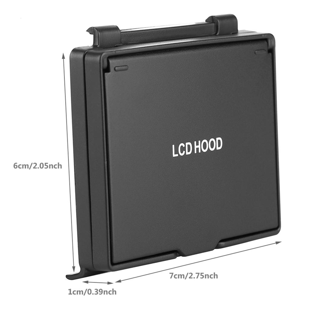 Camera LCD Monitor Screen Folding Hood Sun Shade Protective Cover for Nikon D850