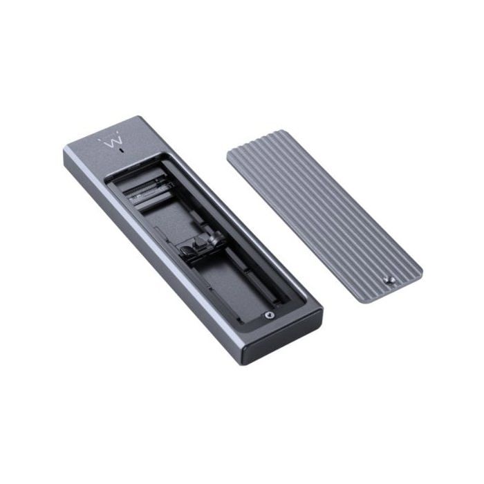 Caja externa M.2 Ewent EW7022 Aluminio Gris USB 3.2 Gen2 Alta velocidad Compacta
