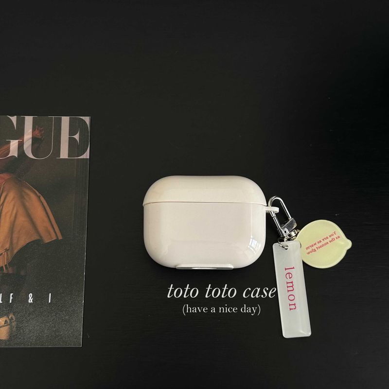 Earphone Case for Apple 1/2 Generation Wireless Protective Case Pendant Airpods3 Generation New Arrival Pro Pure Soft Shell Airpods4 Niche Style