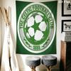 Celtic Football Club B Wall Hanging Printed Fabric Blanket Decorative Tapestries for Bedroom Living Room Home Decor