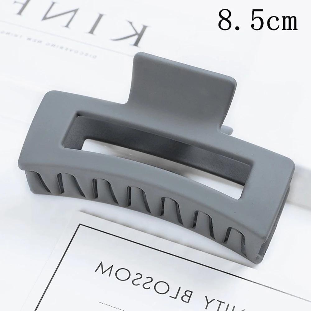 Korean Women Girls Plastic Hair Claws  Clips Headwear Large Size Pin Crab Barrette Fashion Ornament  Accessories