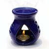 Ceramic Clay Candle Operated Aroma Burner|Oil Diffuser Coming with 1 Tea Candle (9 Cm)