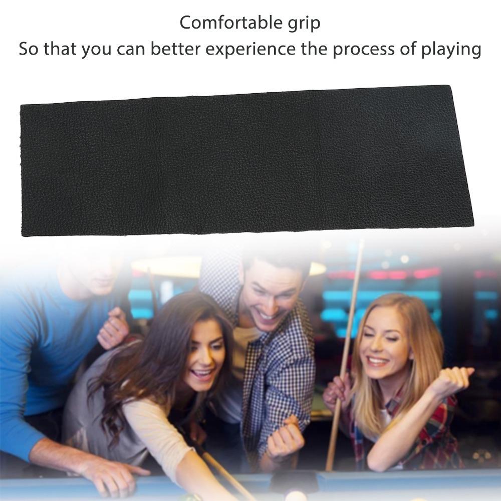 Lychee Grain Pool Cue Grip Leather Pool Cue Leather Wrap  Pool Cue Maintenance