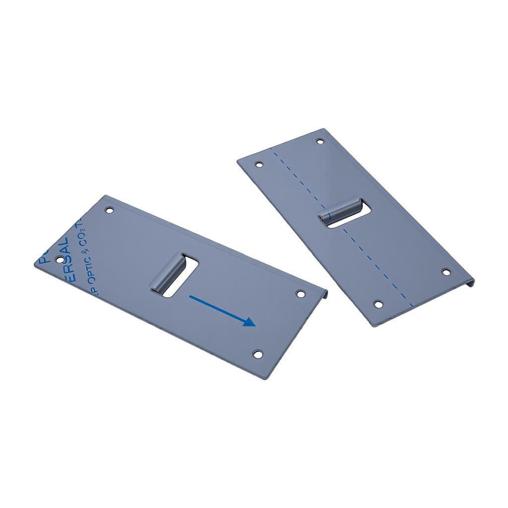 Mailbox Post Extender Brackets, 304 Stainless Steel Hvy Duty for 4x4