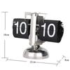 A Flipping Clock with Page Turning Automatically for Modern Home Decoration Full of Sense of Technology Retro Table Clock