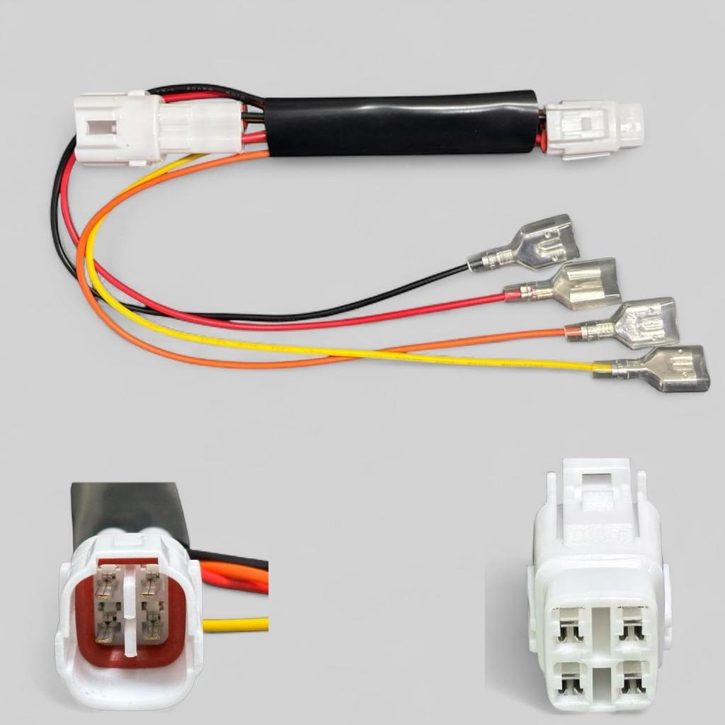 Hiset/Sunbar/Pixis Tail Lamp Power Removal Harness for Trucks, Compatible with S500P/S510P, Wire Length 9.8