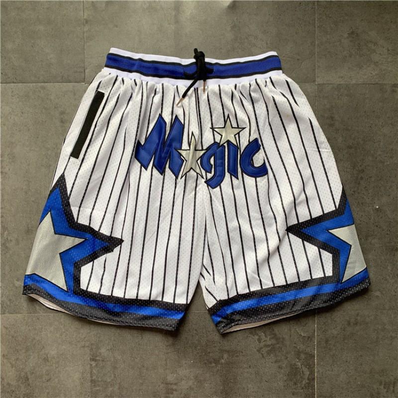 Basketball Shorts With Embroidered NBA Team Logos Super Sonic 76ers Lakers Rockets Magic Raptors Ultrafine Fiber Sport